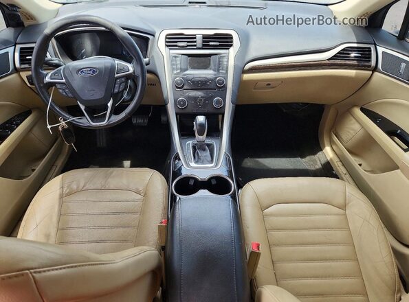 3FA6P0HD6GR227772 2016 FORD FUSION Black 