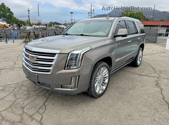 1GYS3DKJ7KR173584 2019 CADILLAC ESCALADE Gray Rear right