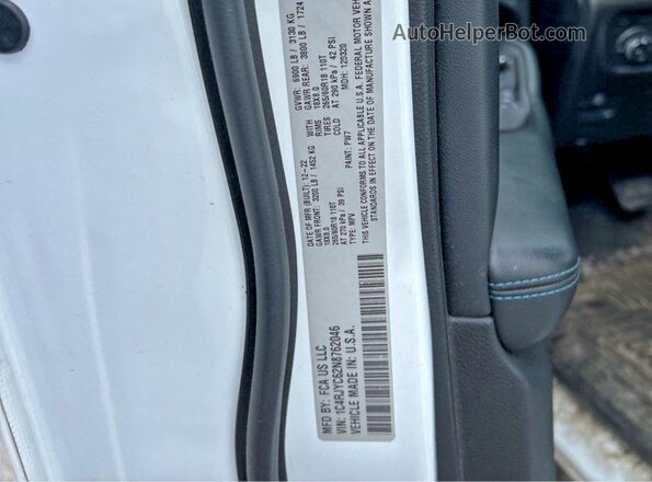 1C4RJYC62N8762046 2022 JEEP CHEROKEE White 