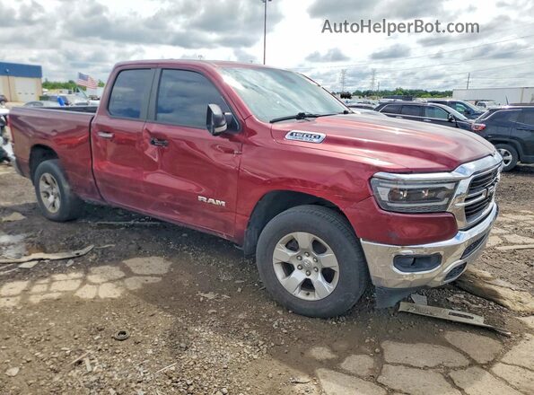 1C6SRFBT5LN195777 2020 RAM 1500 Burgundy Вид спереду