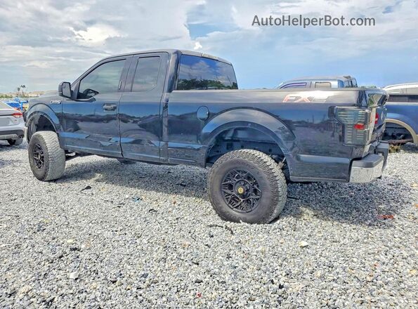 1FTEX1C56JKF68094 2018 FORD F150 Black Trasero derecho