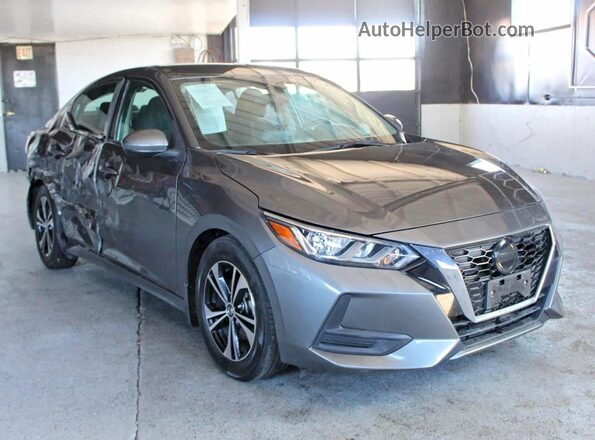 3N1AB8CV9NY248977 2022 NISSAN SENTRA Gray Tył lewy