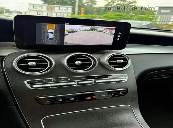 W1N0G8EB8MV302853 2021 MERCEDES-BENZ GLC-CLASS Black უკანა სავარძლების ხედი