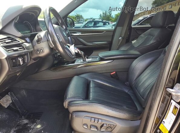 5UXKR6C39H0U13407 2017 BMW X5 Black 