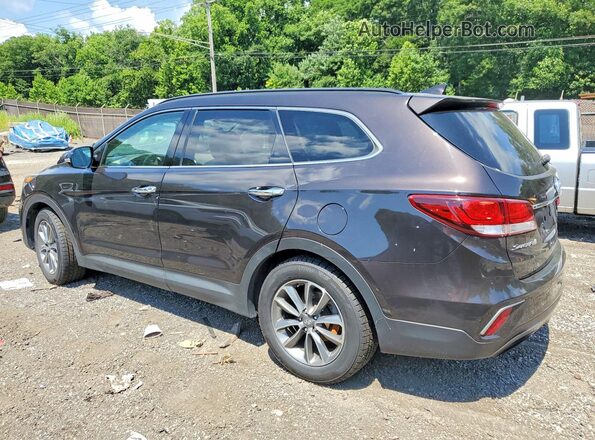 KM8SNDHF2HU174534 2017 HYUNDAI SANTA Brown Հետևի աջ