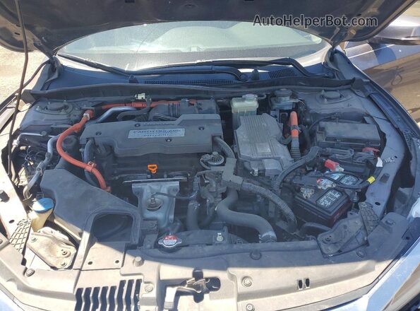 JHMCR6F39HC003642 2017 HONDA ACCORD Gray ძრავის განყოფილების ხედი
