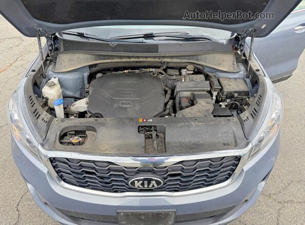 5XYPGDA58LG692387 2020 KIA SORENTO Синий Вид панели приборов