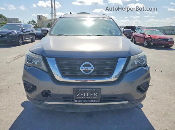 5N1DR2ANXLC577288 2020 NISSAN PATHFINDER Gray Вид ззаду