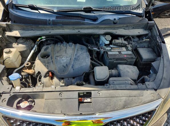 KNDPBCAC1G7867766 2016 KIA SPORTAGE Black Շարժիչի բաժամունքի տեսք
