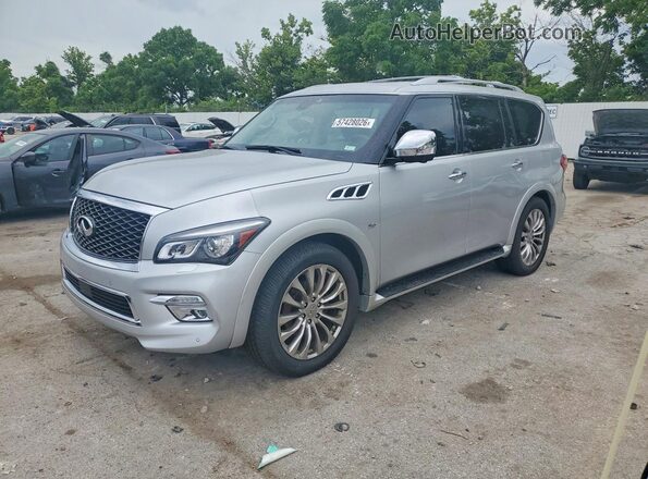 JN8AZ2NE2H9153923 2017 INFINITI QX80 Silver 