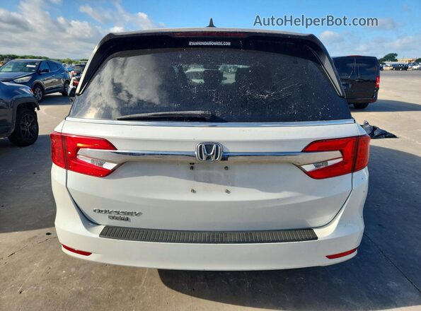 5FNRL6H73LB054353 2020 HONDA ODYSSEY White Widok wnętrza z przodu
