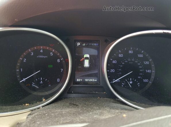 KM8SR4HF9HU243529 2017 HYUNDAI SANTA Blue 