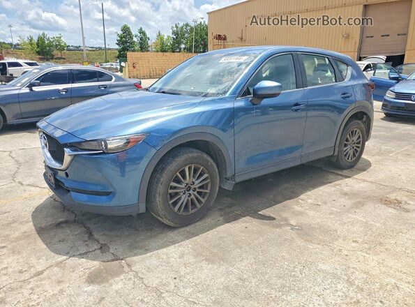JM3KFABL8H0215813 2017 MAZDA CX-5 Blue Tył lewy