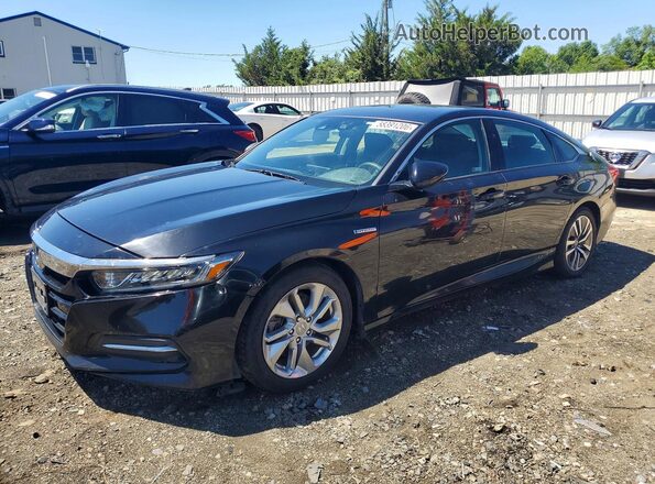 1HGCV3F17KA007946 2019 HONDA ACCORD Черный Задняя левая четверть