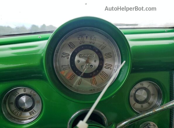 58363464 1950 BUICK SUPER Зеленый Вид щитка приборов