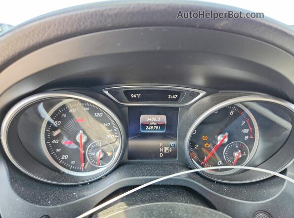 WDCTG4EB8KJ553559 2019 MERCEDES-BENZ GLA-CLASS Silver Հետևի նստատեղերի տեսք