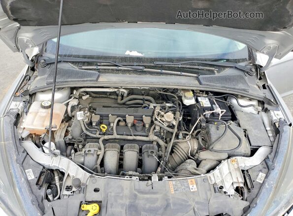 1FADP3M27JL211390 2018 FORD FOCUS Silver VIN კოდის სტიკერის ხედი