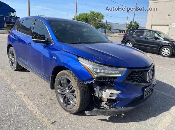 5J8TC2H61KL801600 2019 ACURA RDX Синий 
