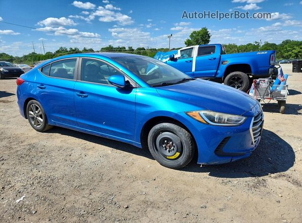 5NPD84LF1HH042547 2017 HYUNDAI ELANTRA Blue Vista frontal