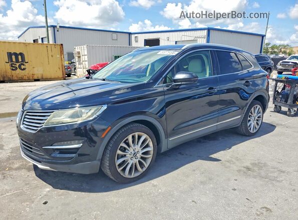 5LMCJ3C94GUJ04444 2016 LINCOLN MKC Black Задня ліва чверть