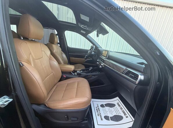 5XYP54HC5LG041065 2020 KIA TELLURIDE Черный Вид сзади