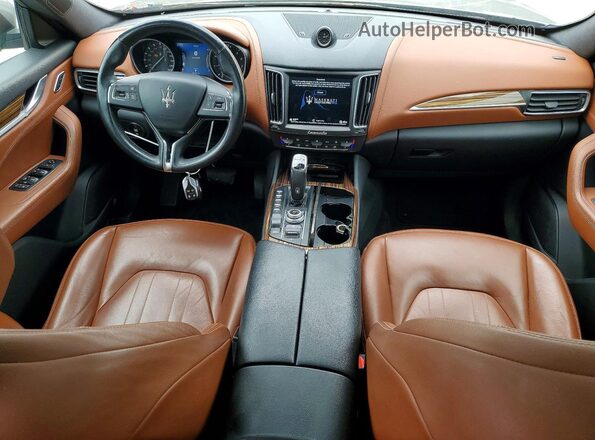 ZN661XUA1KX309486 2019 MASERATI LEVANTE Серый Вид щитка приборов