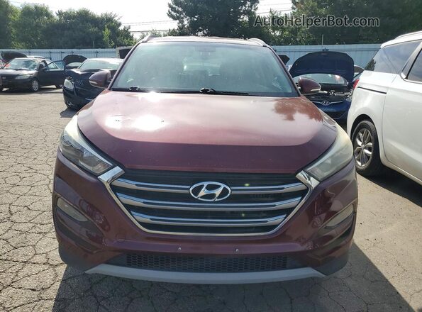 KM8J3CA26HU540904 2017 HYUNDAI TUCSON Red 