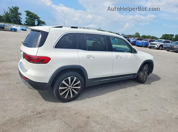 W1N4M4GB1MW130255 2021 MERCEDES-BENZ GLB-CLASS White Delantero derecho