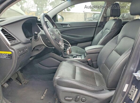 KM8J33A29HU413953 2017 HYUNDAI TUCSON Gray წინა პანელის ხედი