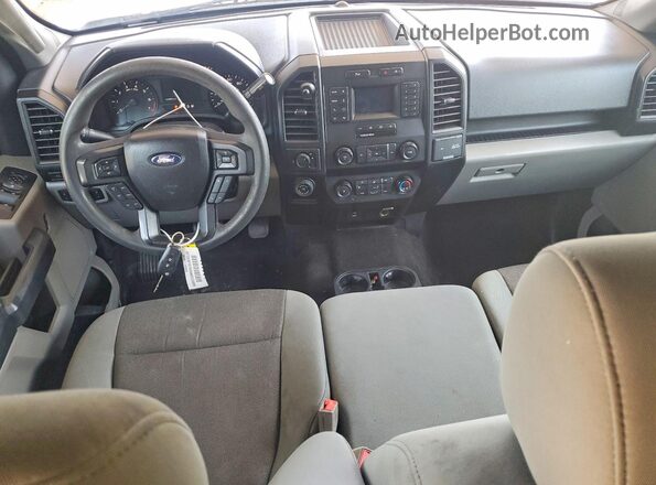 1FTEW1C5XKKE52899 2019 FORD F150 Белый Вид щитка приборов