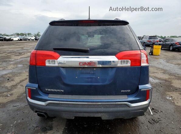 2GKFLTEK0G6332121 2016 GMC TERRAIN Blue Սալոնի դիմացի տեսք