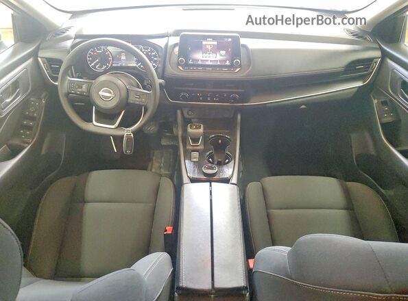 5N1BT3AB3RC717808 2024 NISSAN ROGUE Silver ხელსაწყოთა პანელის ხედი