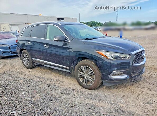 5N1DL0MN5LC517906 2020 INFINITI QX60 Black Front view