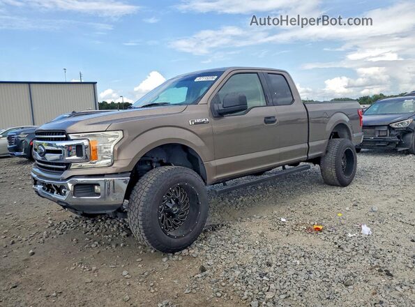 1FTEX1CP4JFC39923 2018 FORD F150 Gray 
