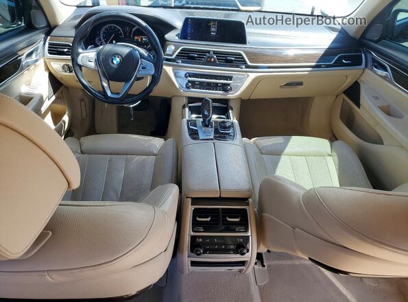 WBA7E2C55KB217759 2019 BMW OTHER White ხელსაწყოთა პანელის ხედი