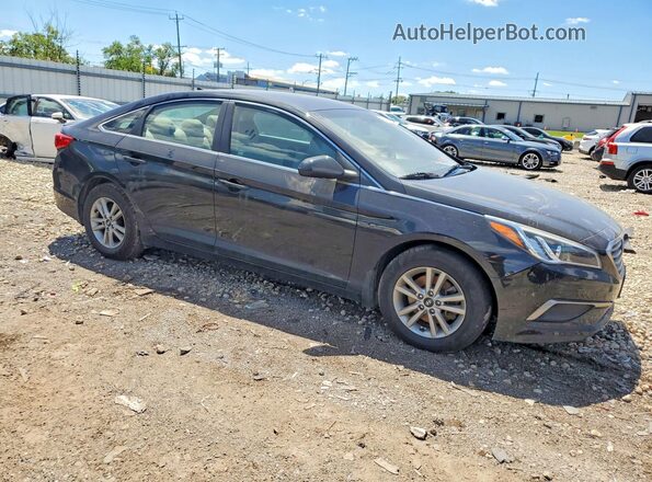5NPE24AF0HH487614 2017 HYUNDAI SONATA Black 