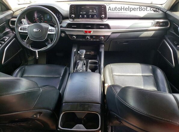 5XYP24HC5LG007216 2020 KIA TELLURIDE Gray 