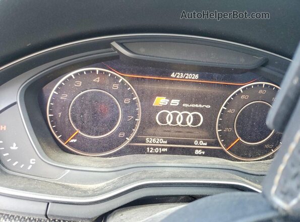 WAUB4CF53KA094371 2019 AUDI S5 Gray 