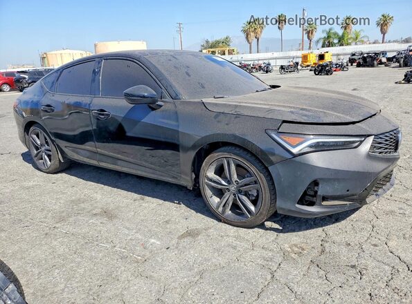 19UDE4G70RA028418 2024 ACURA INTEGRA Black Widok z przodu