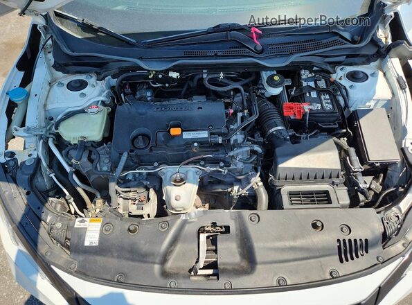 2HGFC2F83MH559619 2021 HONDA CIVIC Белый Вид подкапотного пространства