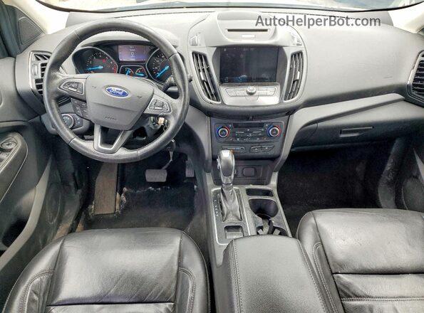 1FMCU9HD3JUA40947 2018 FORD ESCAPE Gold Widok zestawu wskaźników