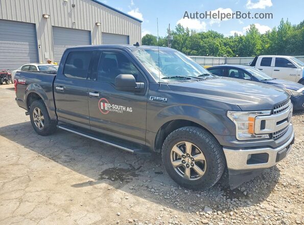 1FTEW1CP0LKF15365 2020 FORD F150 Gray Front view