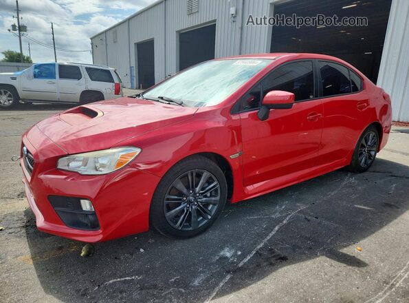JF1VA1B66G9808259 2016 SUBARU WRX Red 