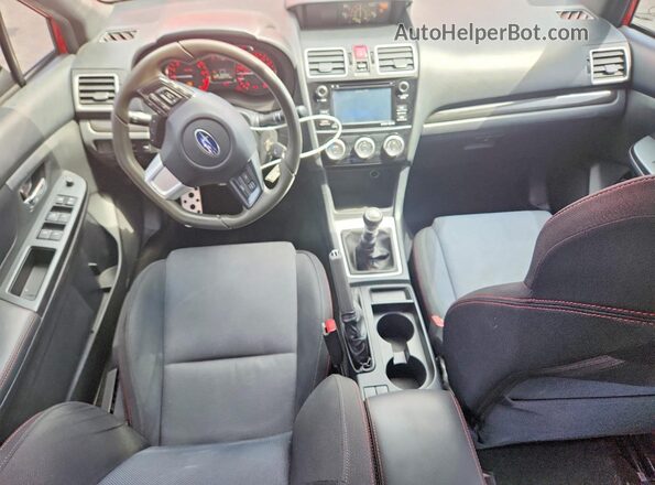 JF1VA1B66G9808259 2016 SUBARU WRX Red 