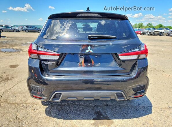 JA4AP3AU8LU010155 2020 MITSUBISHI OUTLANDER Black Front interior view