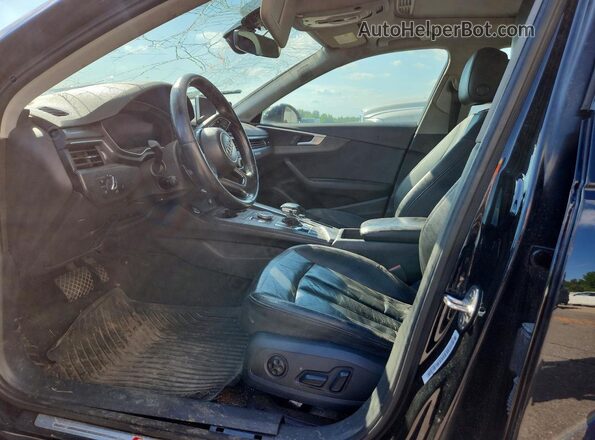 WAUENAF41HN023841 2017 AUDI A4 Black Առջևի վահանակի տեսք