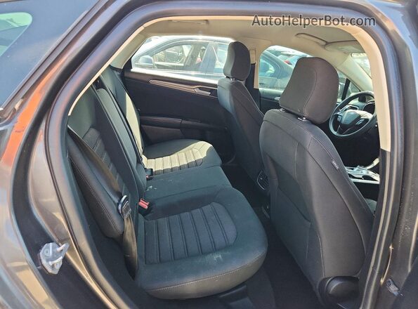 3FA6P0HD1LR168317 2020 FORD FUSION Gray Вид задньої частини салону