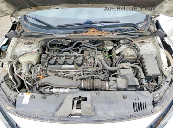 2HGFC3A50KH753279 2019 HONDA CIVIC White ძრავის განყოფილების ხედი