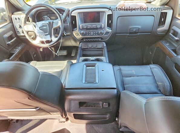 1GT12SEG7KF258984 2019 GMC SIERRA Black Widok zestawu wskaźników