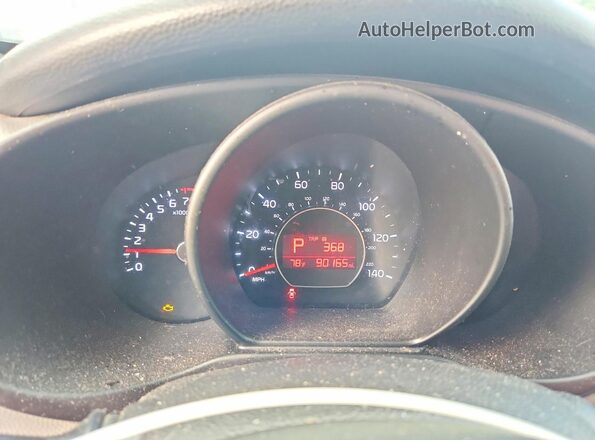 KNDJN2A28K7006690 2019 KIA SOUL Gray Հետևի նստատեղերի տեսք